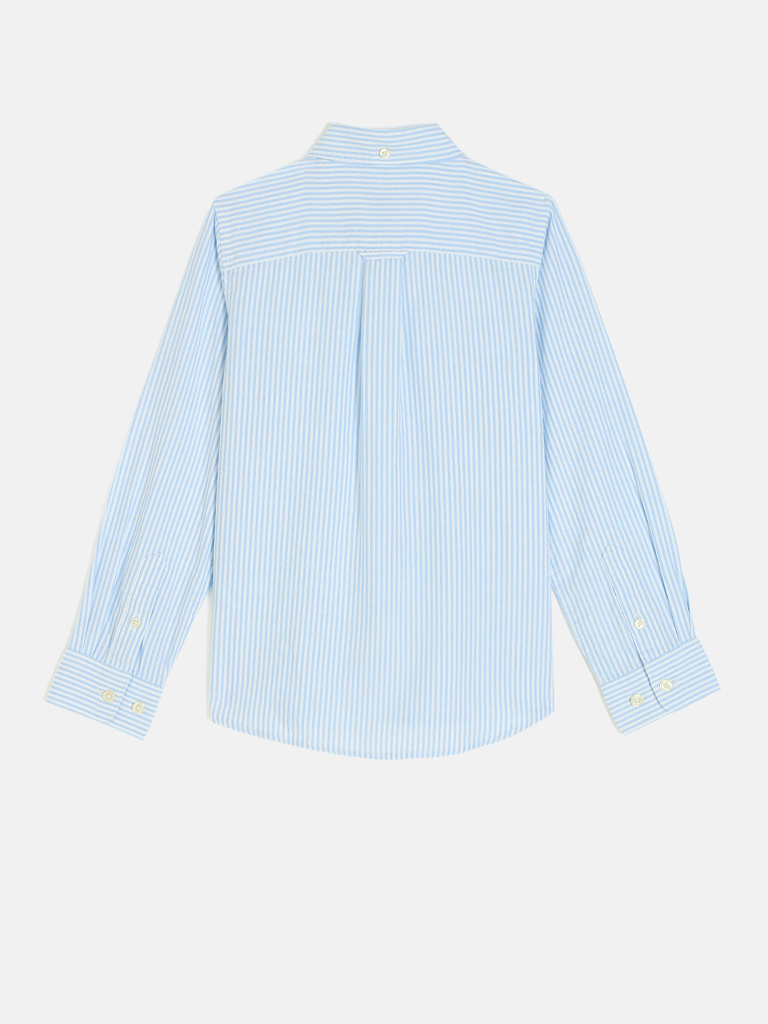 Gant Boys Blue Button Down Collar Full Sleeves Shirt