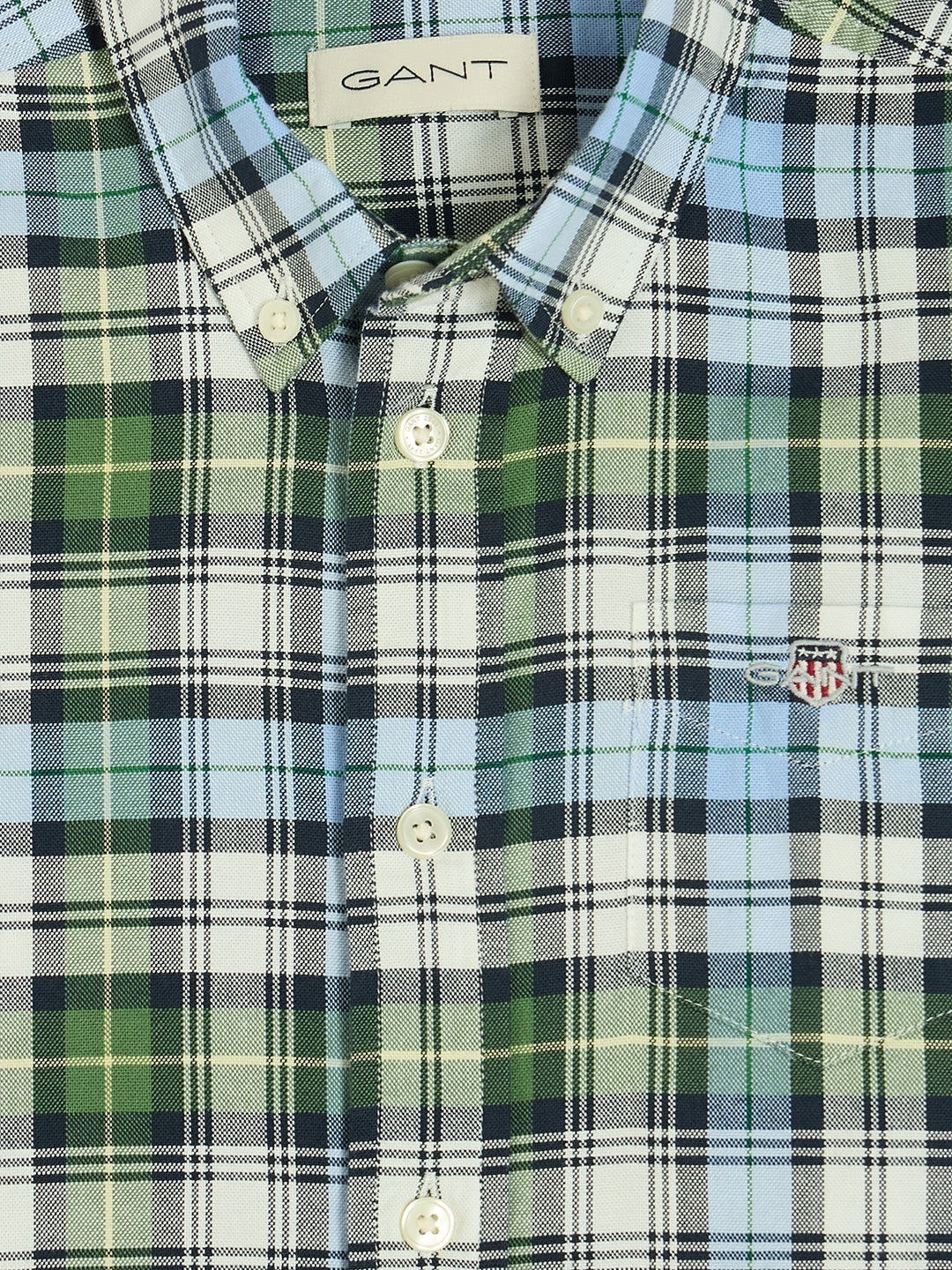 Gant Boys Multicolor Button Down Collar Full Sleeves Shirt