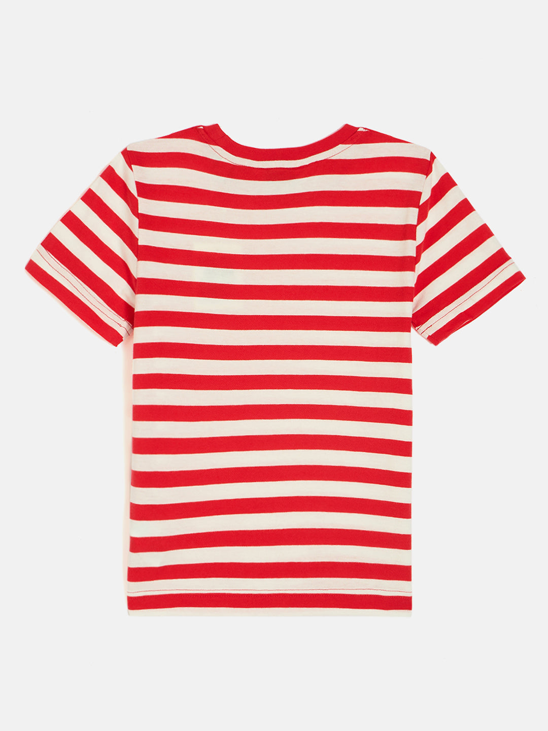 Gant Boys Red Round Neck Short Sleeves T-Shirt