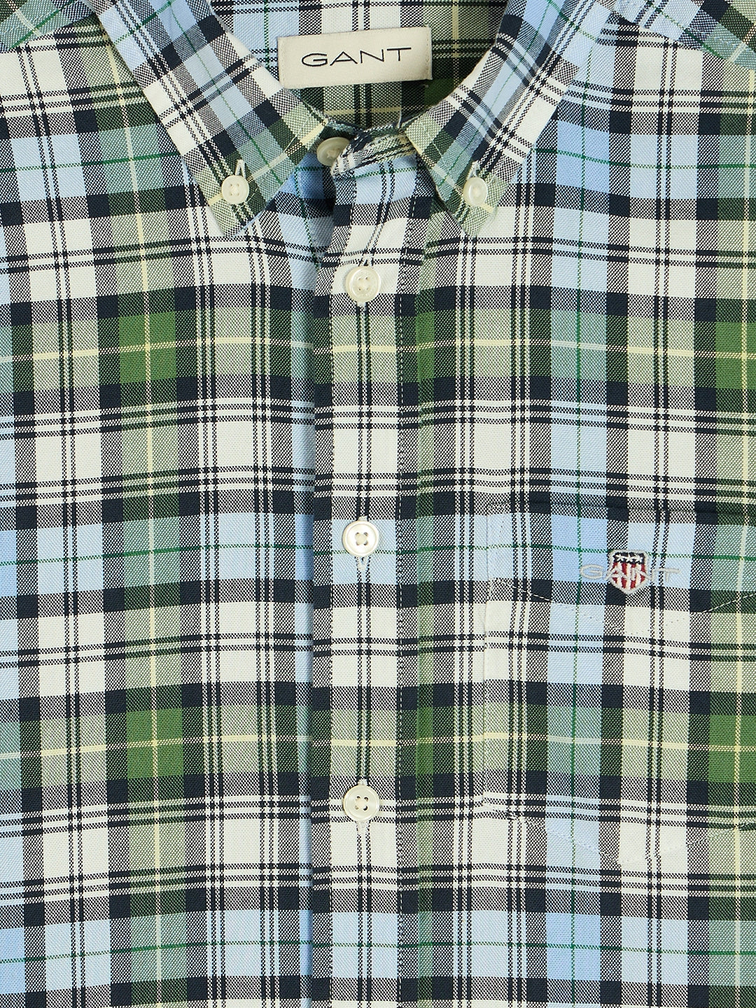 Gant Boys Multicolor Button Down Collar Full Sleeves Shirt