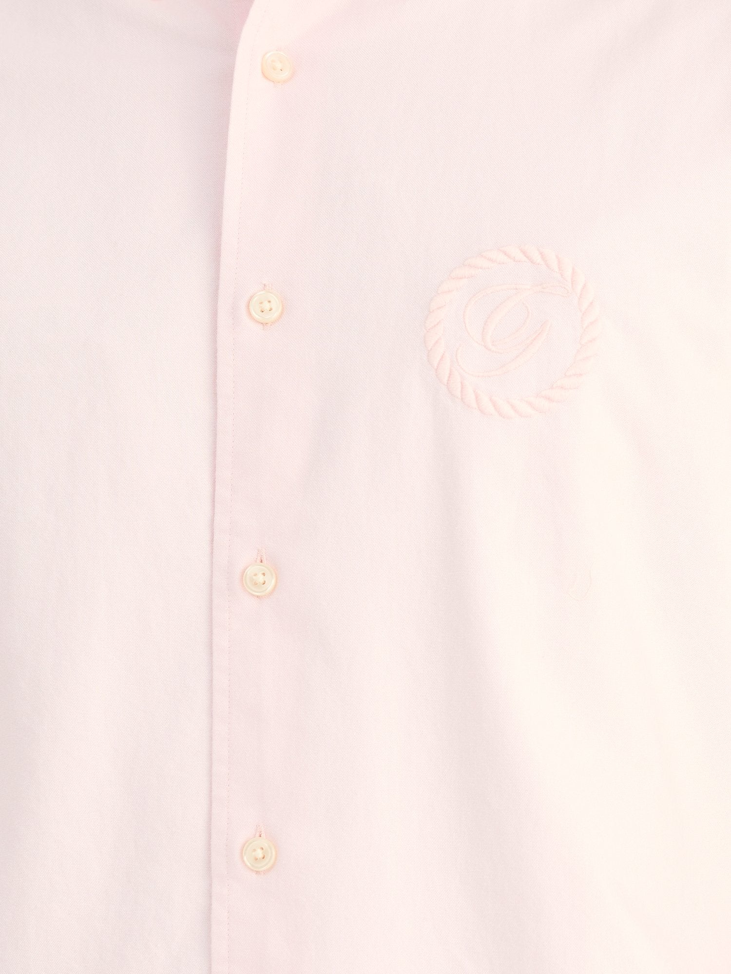 Gant Men Pink Regular Fit Solid Collar Neck Shirt