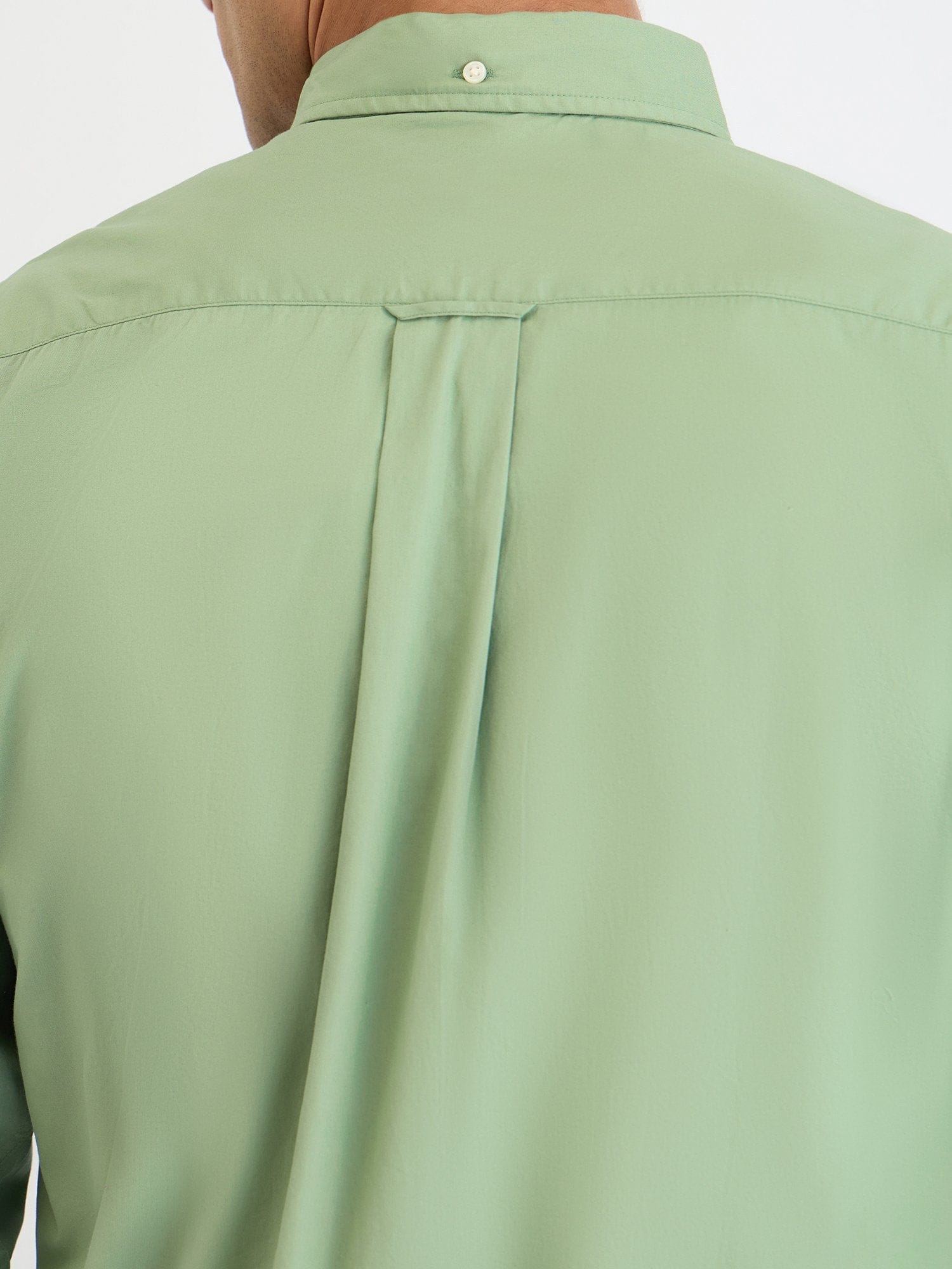 Gant Men Green Printed Collar Shirt