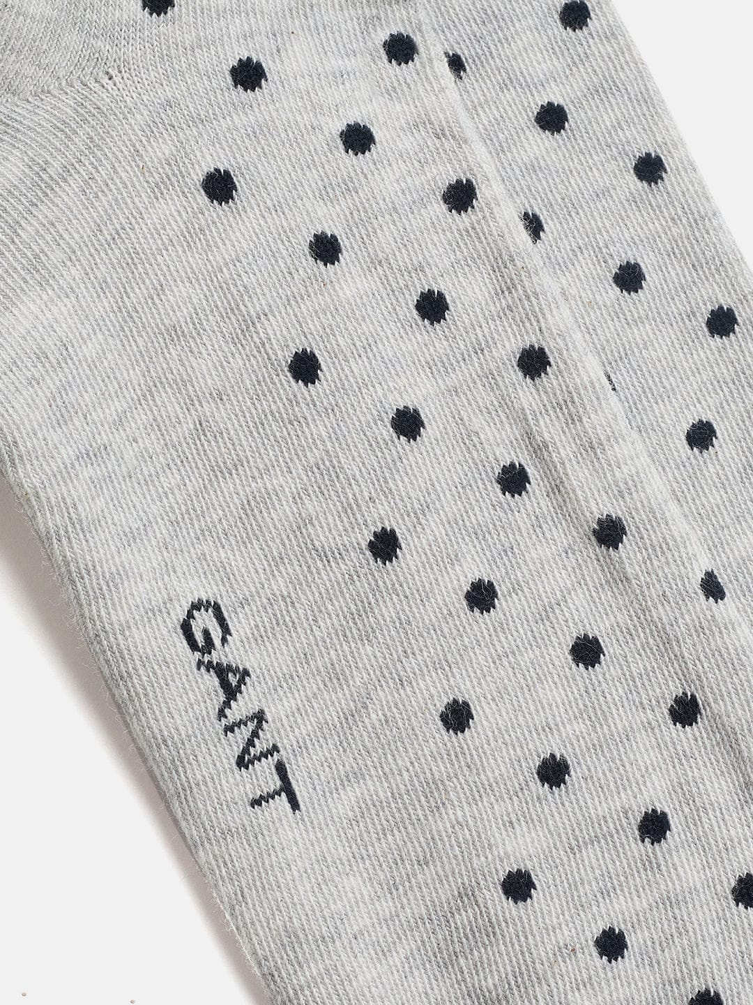 Gant Men Grey Dot And Solid Socks