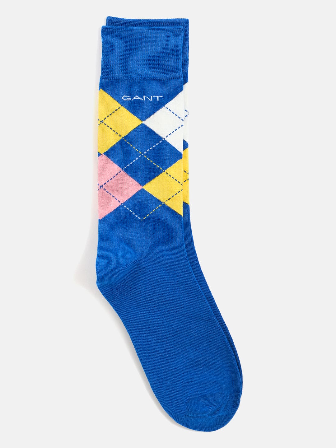 Gant Men Blue Argyle Socks