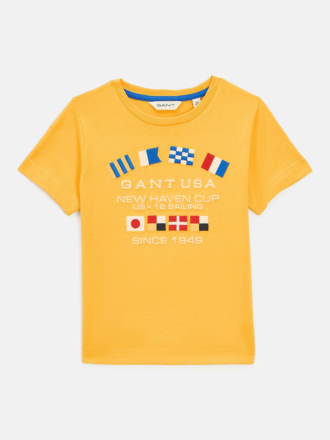 Gant Kids Yellow Regular Fit Tshirt
