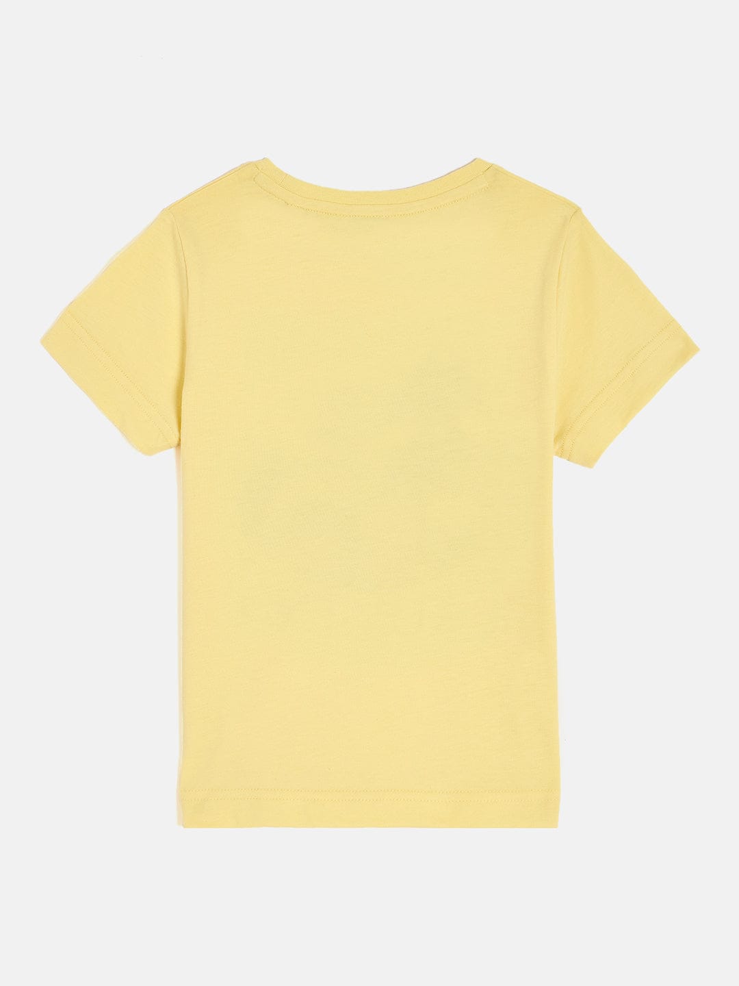 Gant Boys Yellow Round Neck Short Sleeve Graphic T-Shirt
