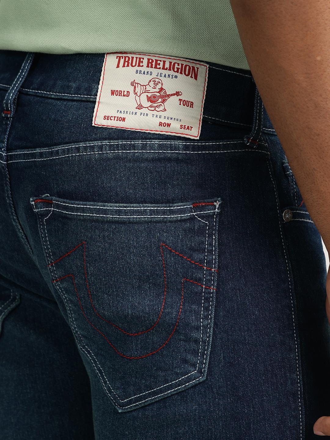 True Religion Men SN Rocco Slim Fit Medium Wash Jeans