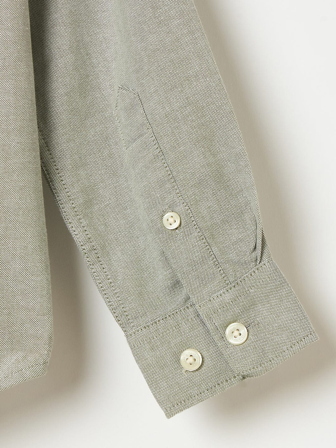 Gant Boys Green Solid Collar Shirt