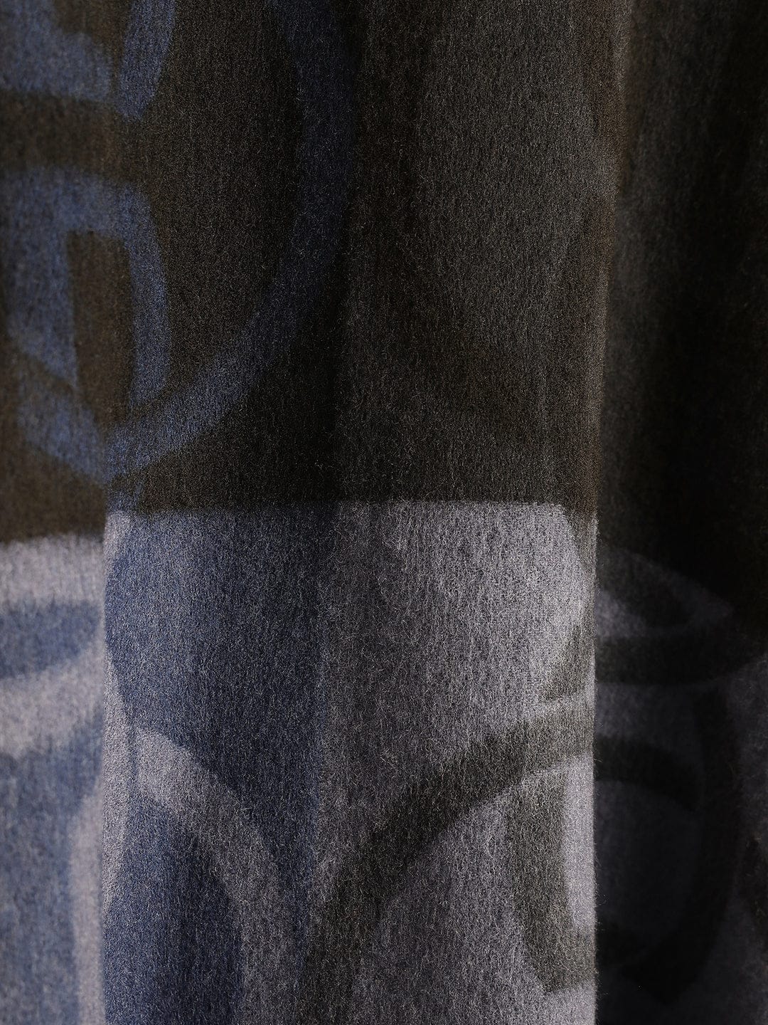 Gant Women Blue Jacquard Scarf