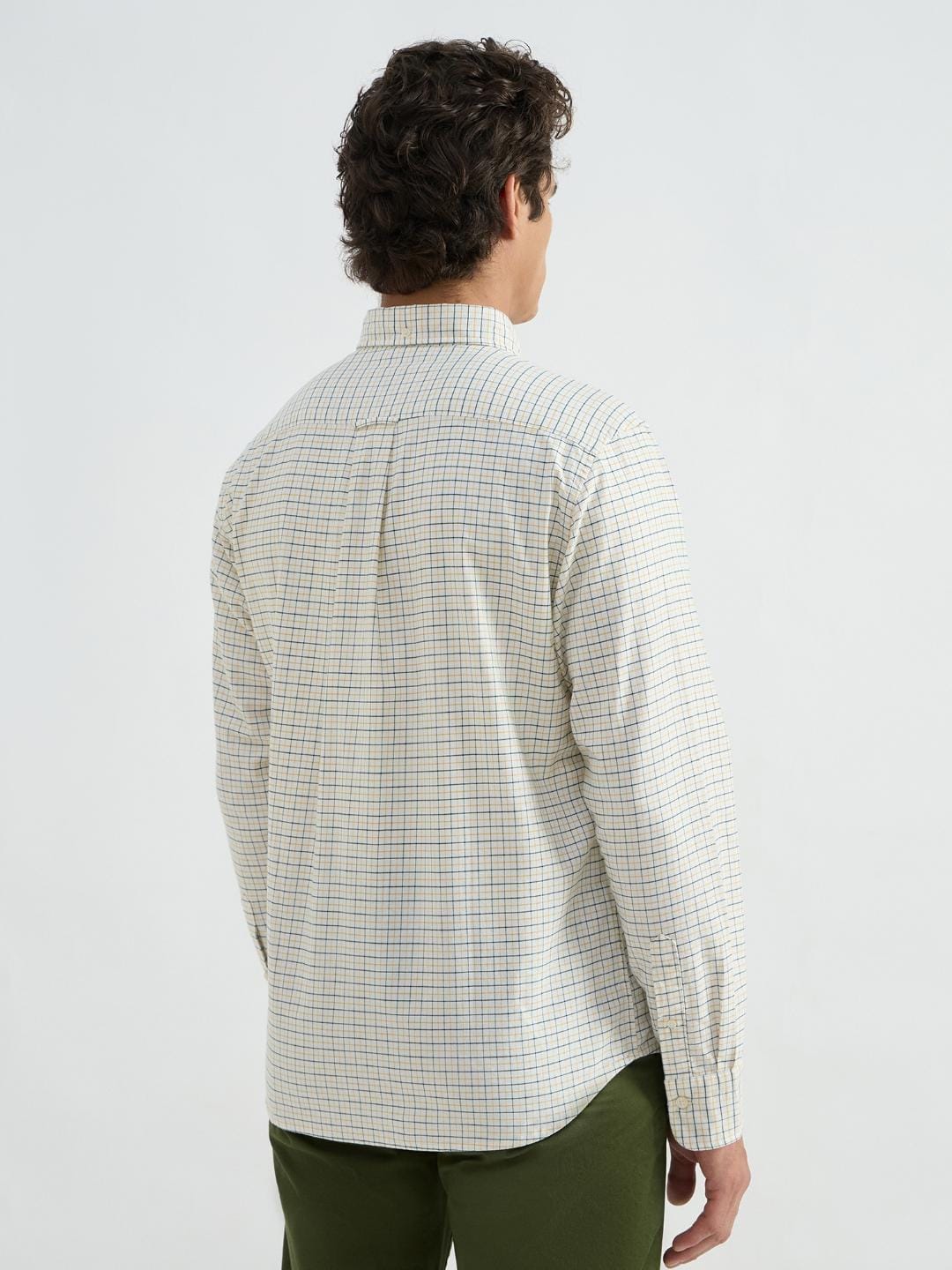 Gant Men Green Checks Shirt
