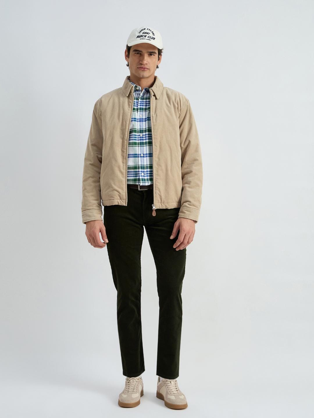 Gant Men Green Checks Shirt