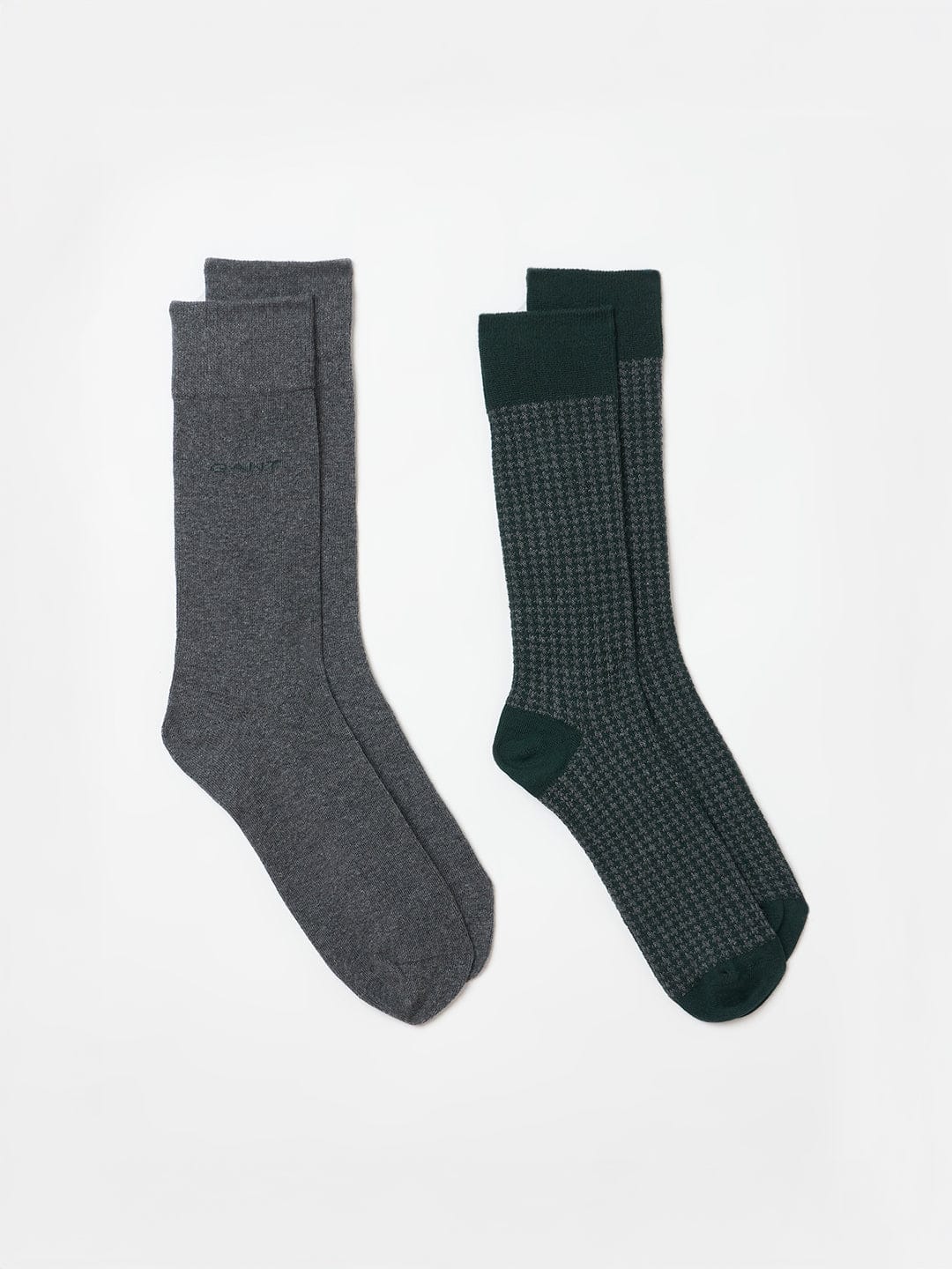 Gant Men Multicolour Printed Houndstooth Pattern Socks