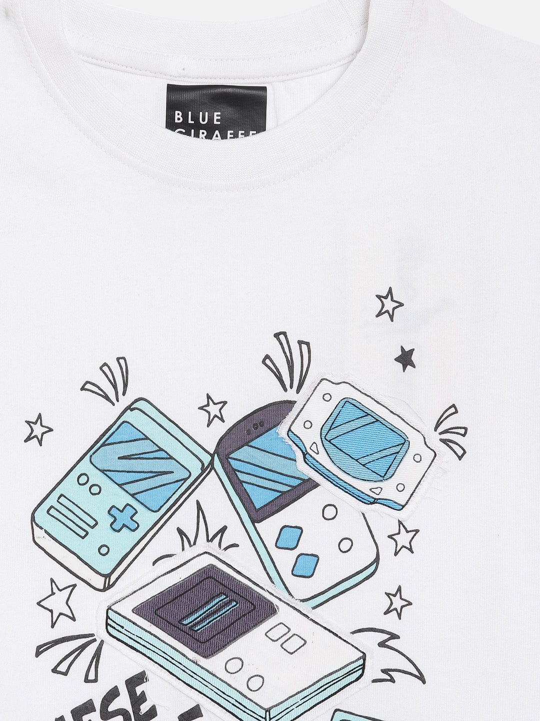 Blue Giraffe Boys Tshirt