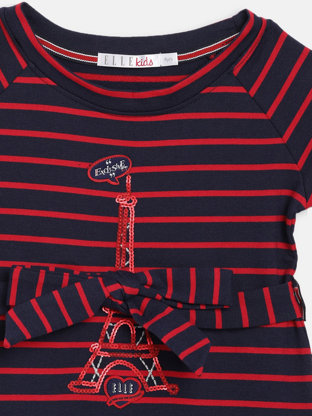 Elle Kids Round Neck Dress