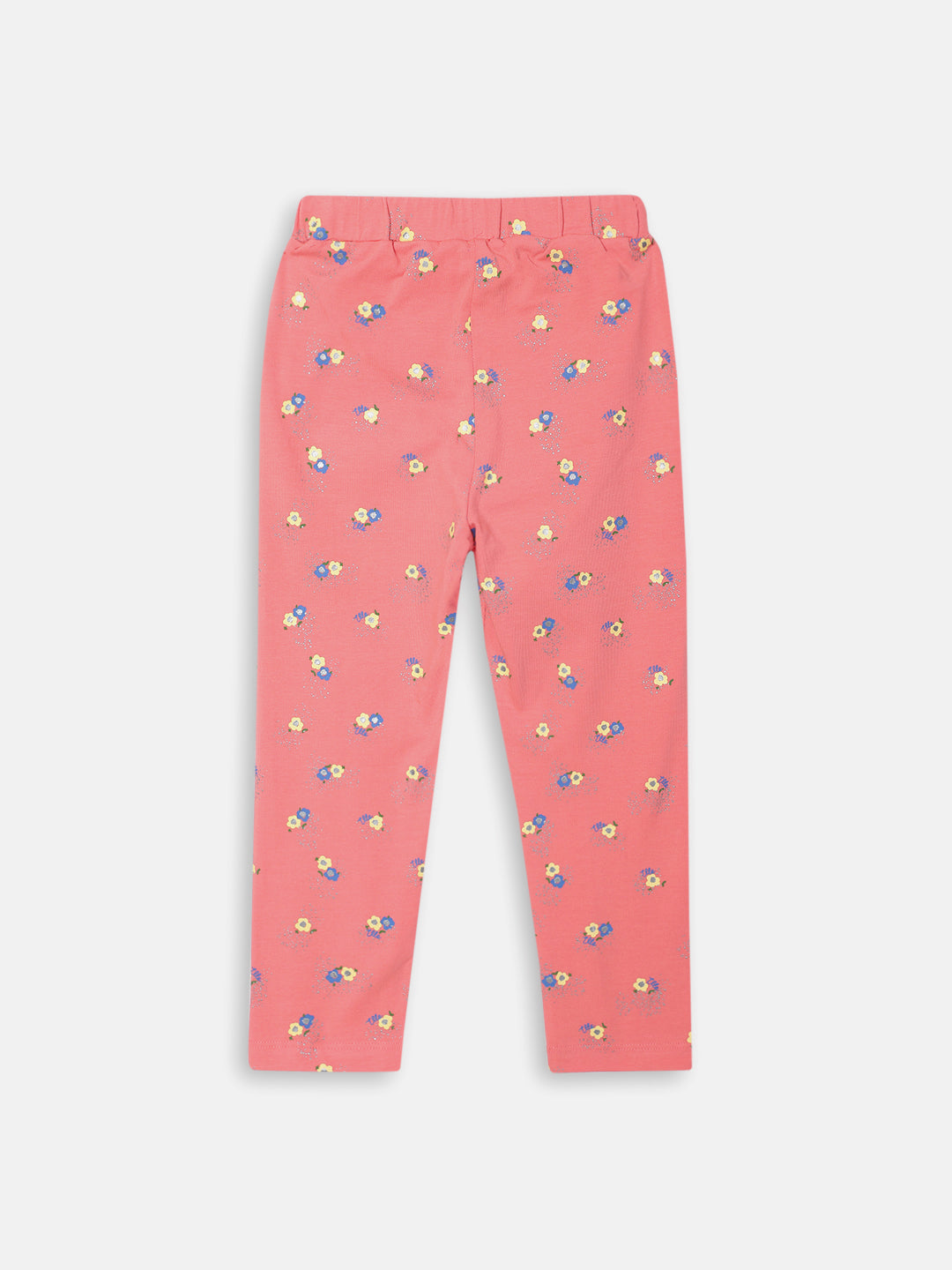Elle Kids Girls Coral Printed Regular Fit Leggings