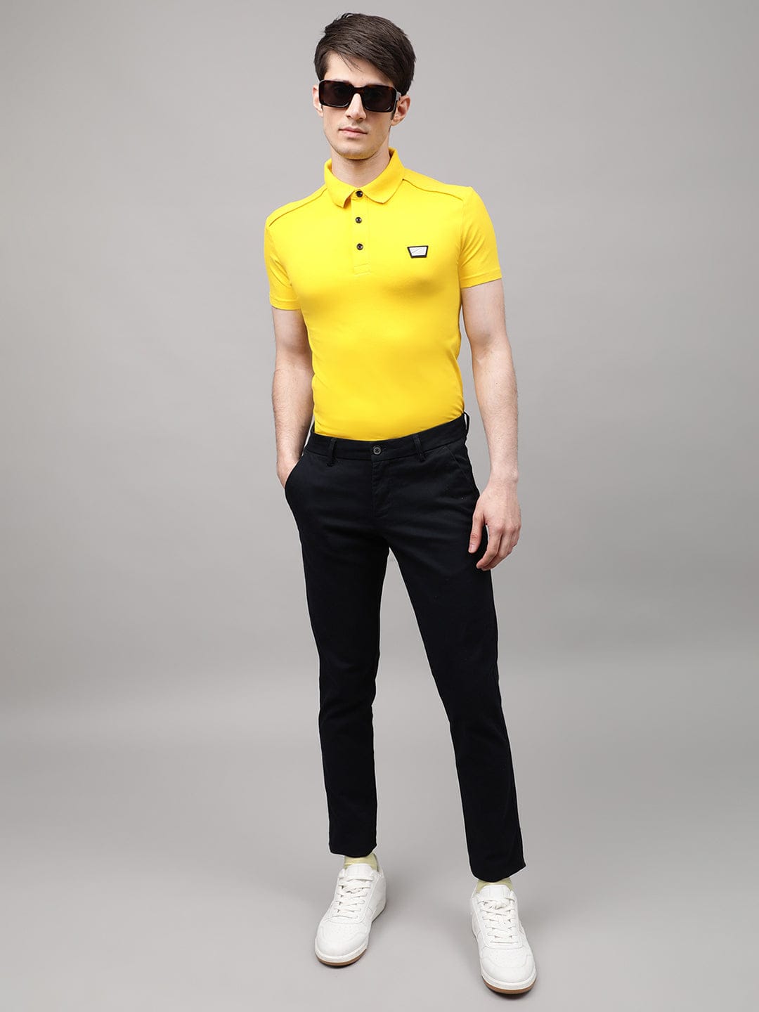 Antony Morato Men Solid Polo Tshirt