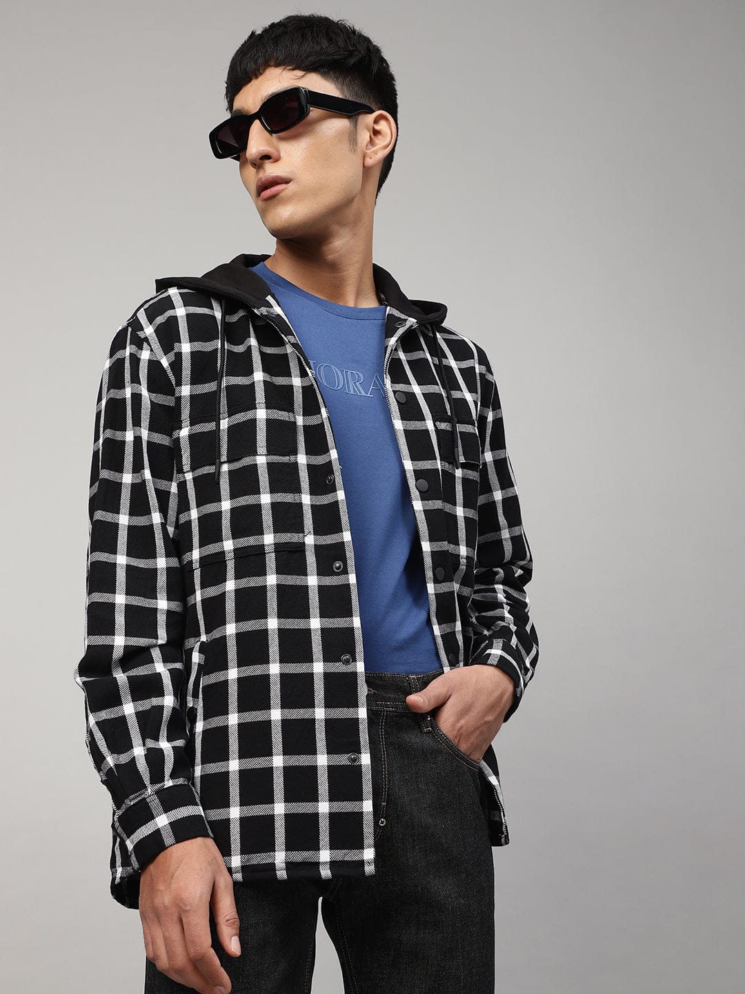 Antony Morato Men Solid Collar Shirt