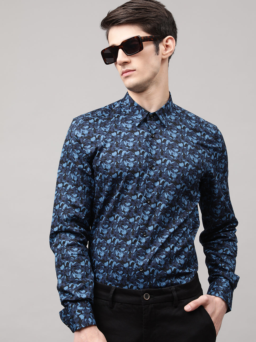 Antony Morato Multi Printed Slim Fit Shirt