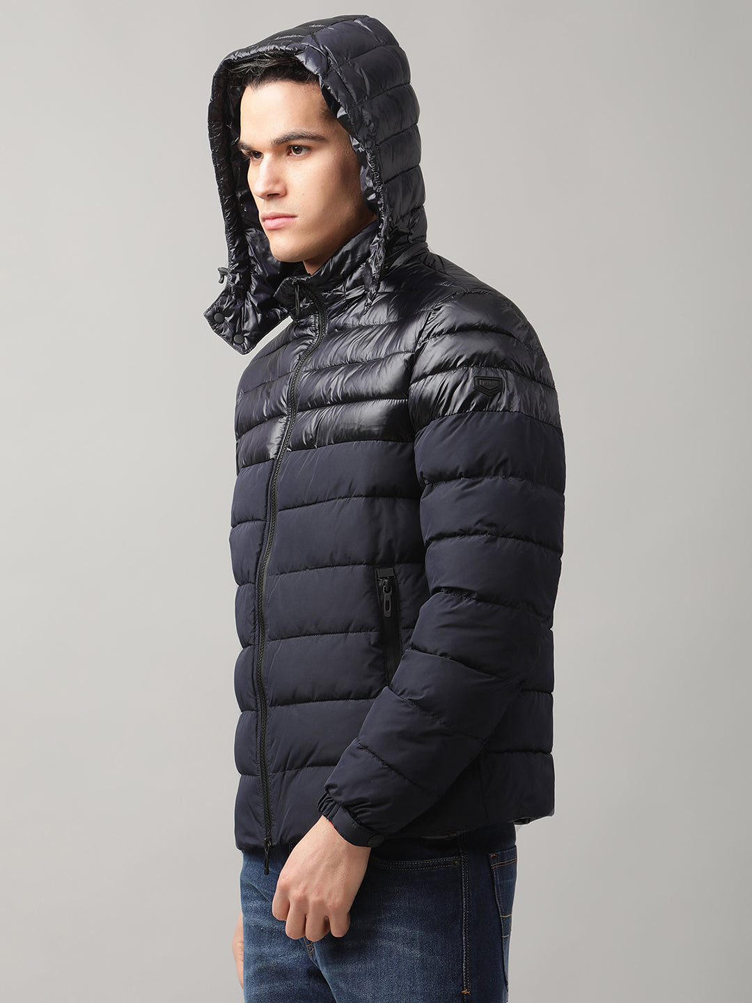 Antony Morato Men Blue Padded Jacket