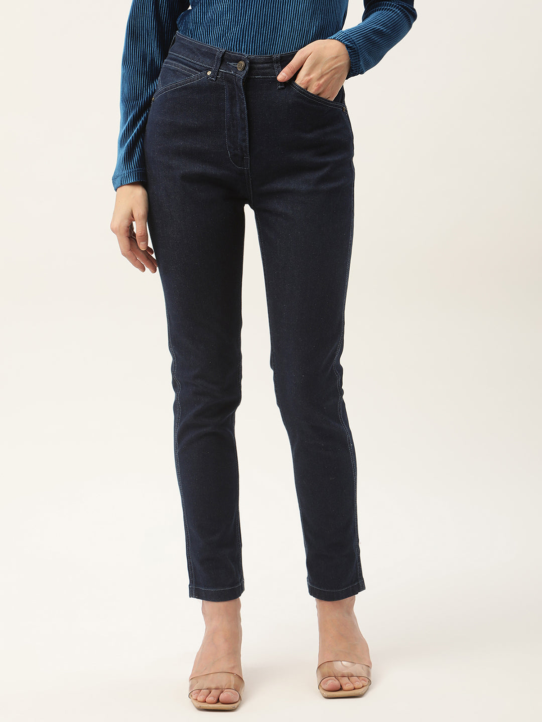 Elle Women Straight Fit Jeans