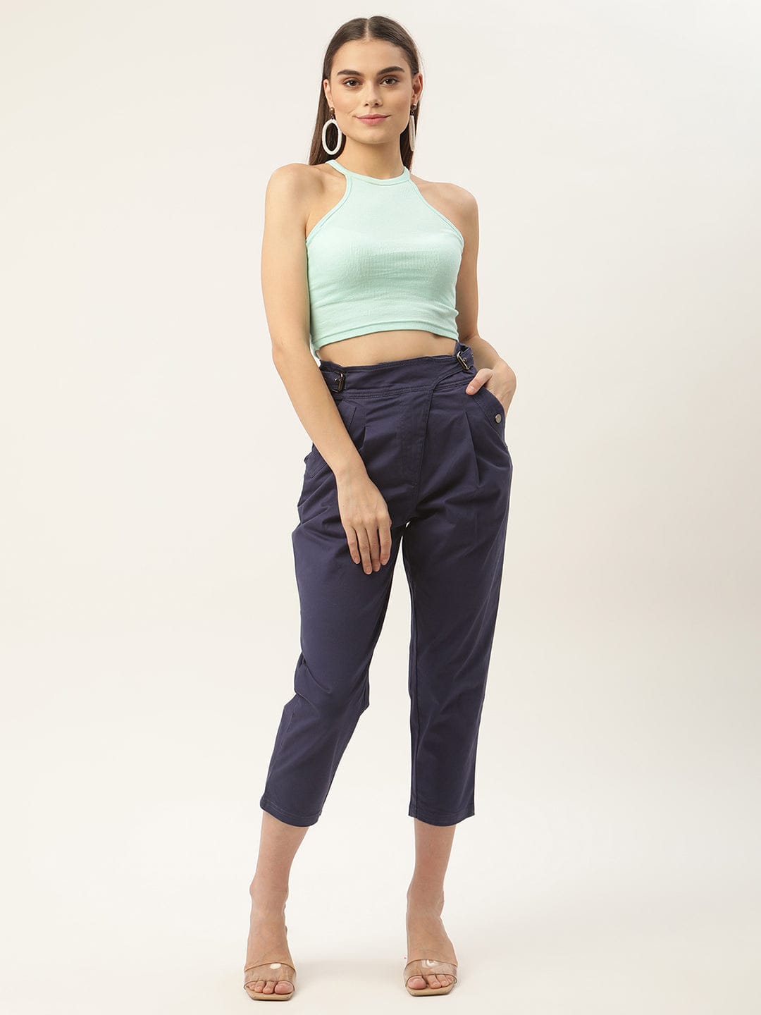 Elle Women Regular Fit Trouser