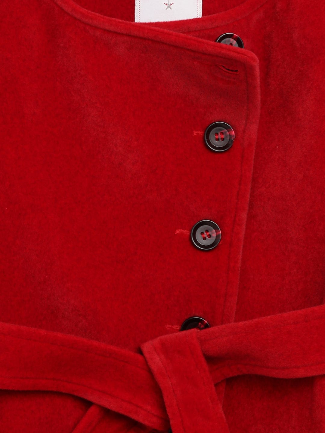 Elle Kids Round Neck Overcoat