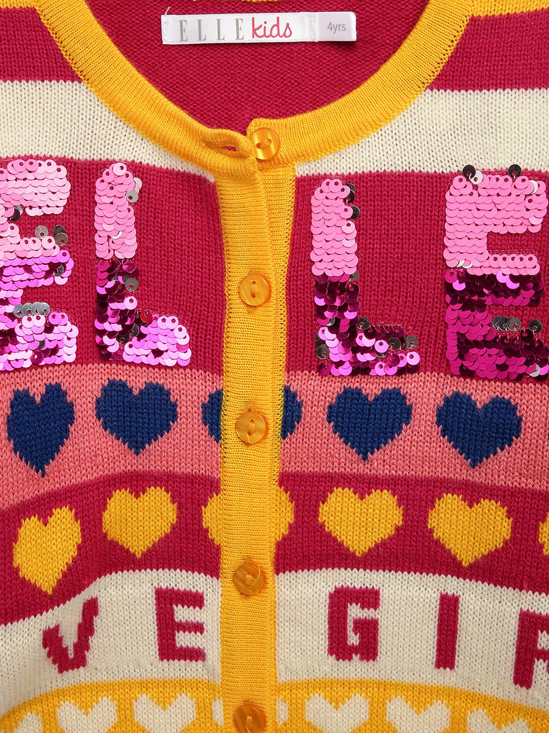 Elle Kids Round Neck Sweater