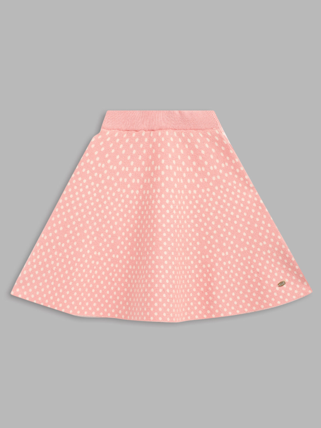 Shop Elle Kids Girls Pink Printed Regular Fit Skirt Online