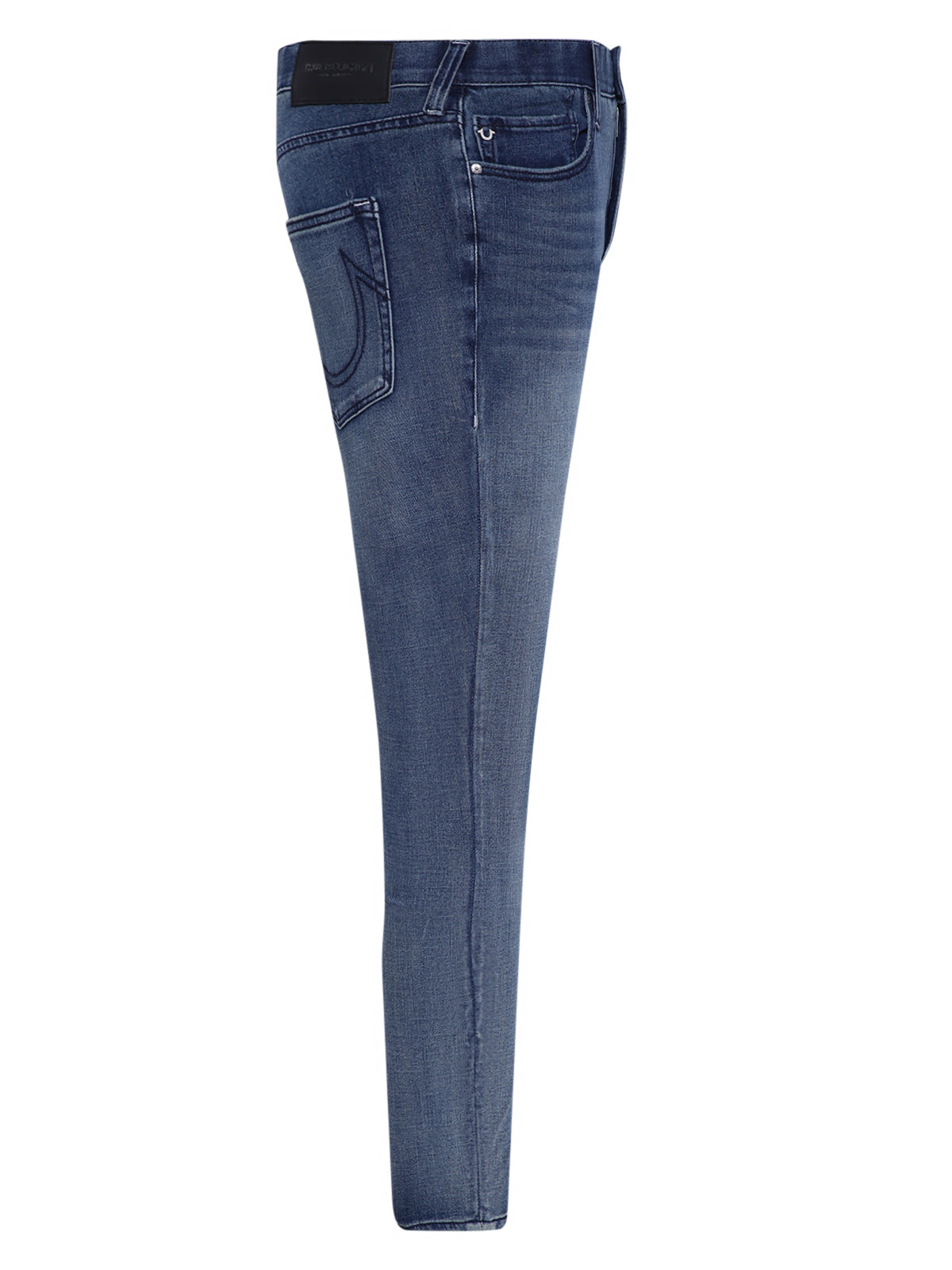 True Religion Women Blue Solid Skinny Fit Jeans