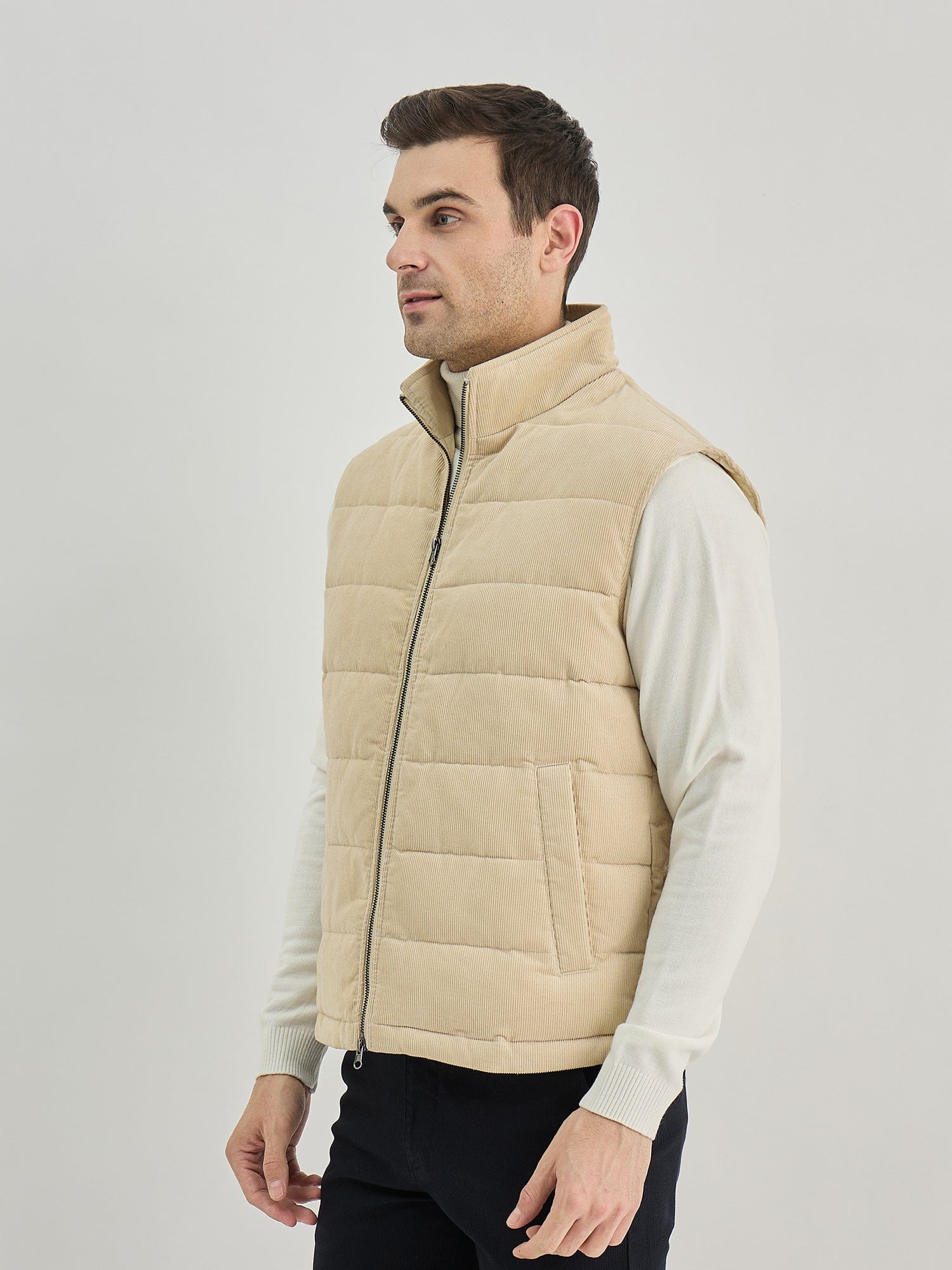 Bruun & Stengade Men White Jacket