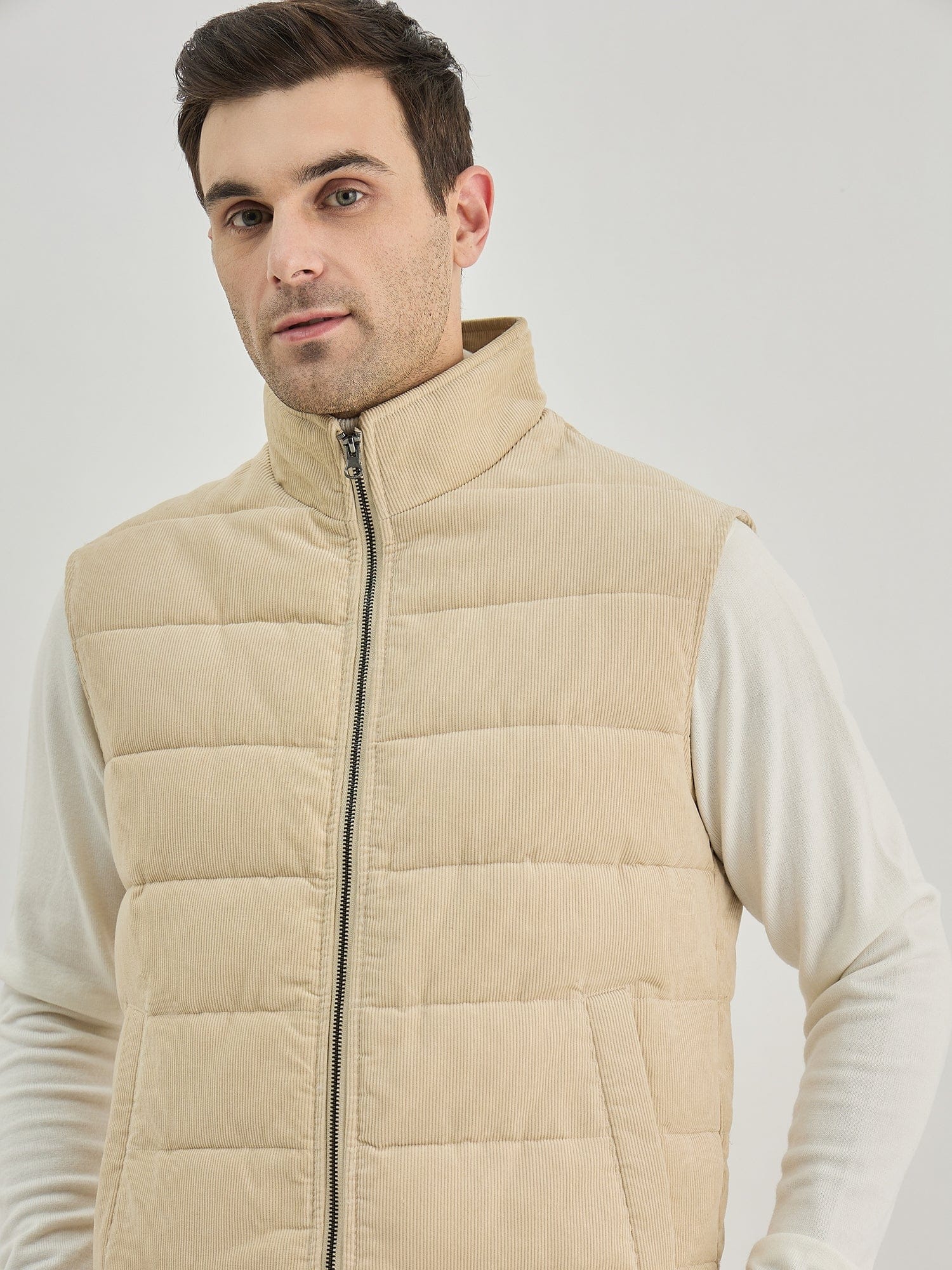 Bruun & Stengade Men White Jacket