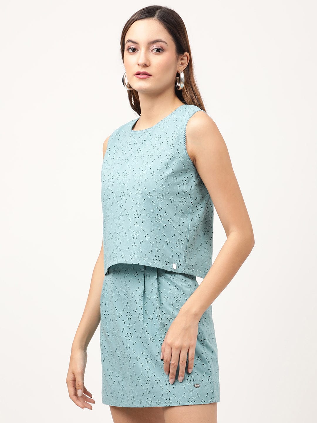 Elle Women Green Top