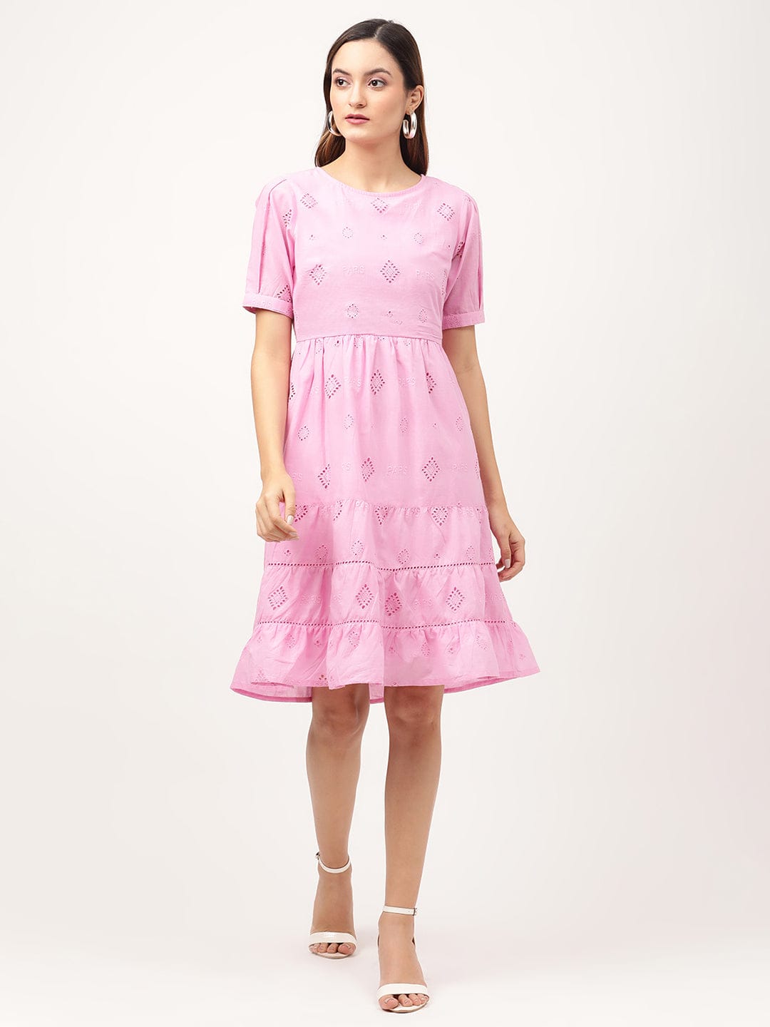Elle Women Pink Dress