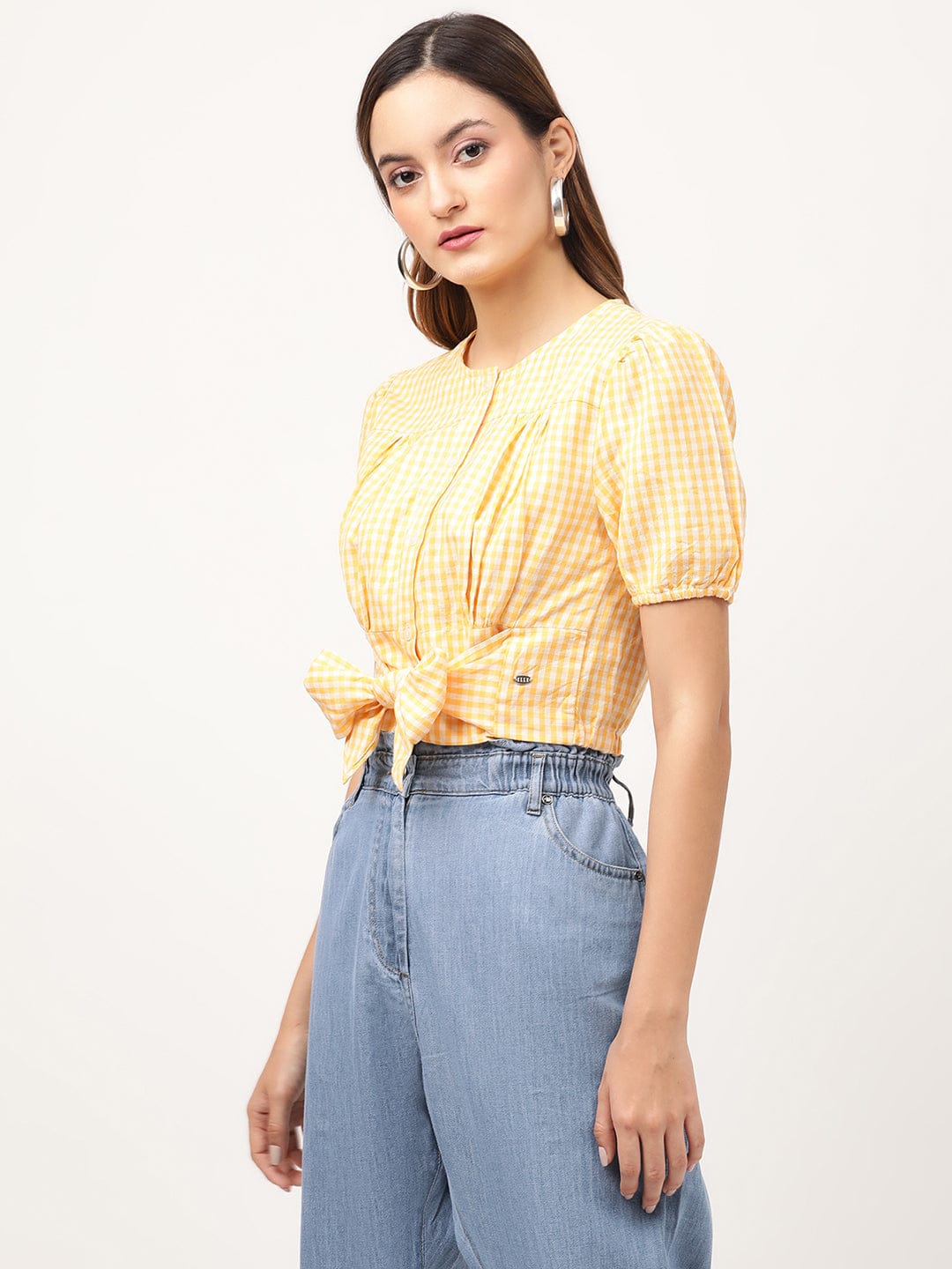 Elle Women Yellow Top