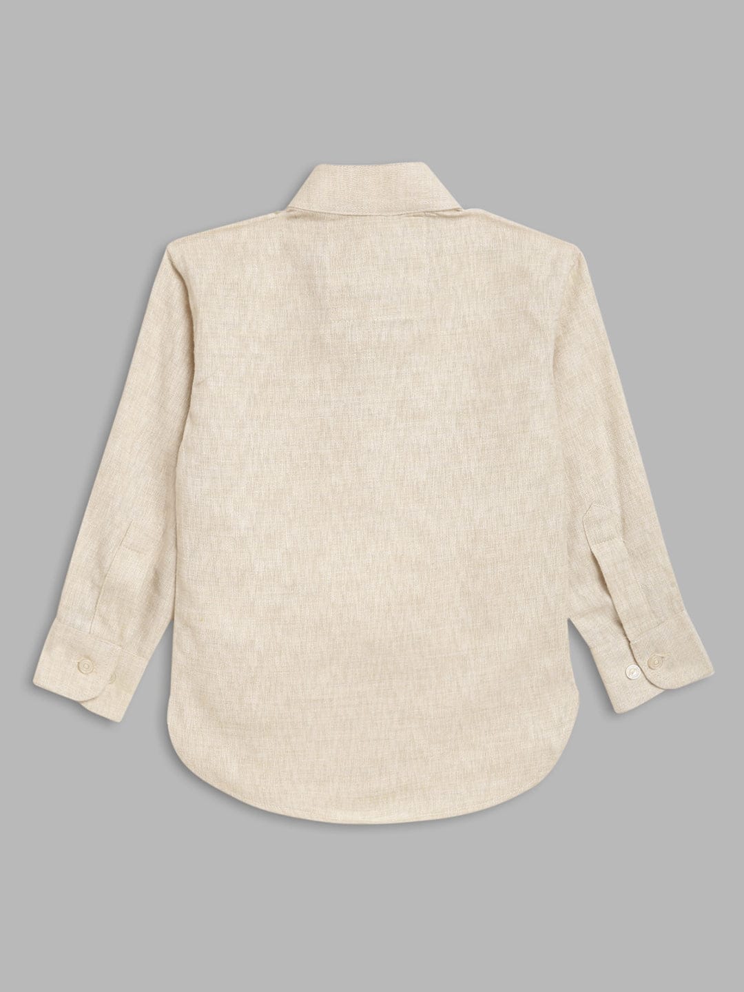 Blue Giraffe Boys Mandarin Collar Bandi Set