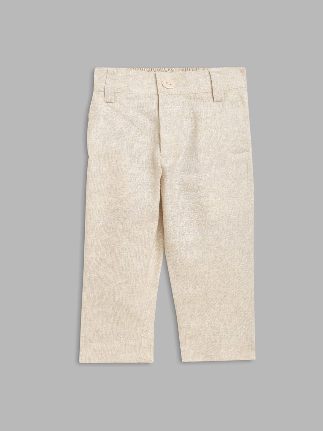 Blue Giraffe Boys Mandarin Collar Bandi Set