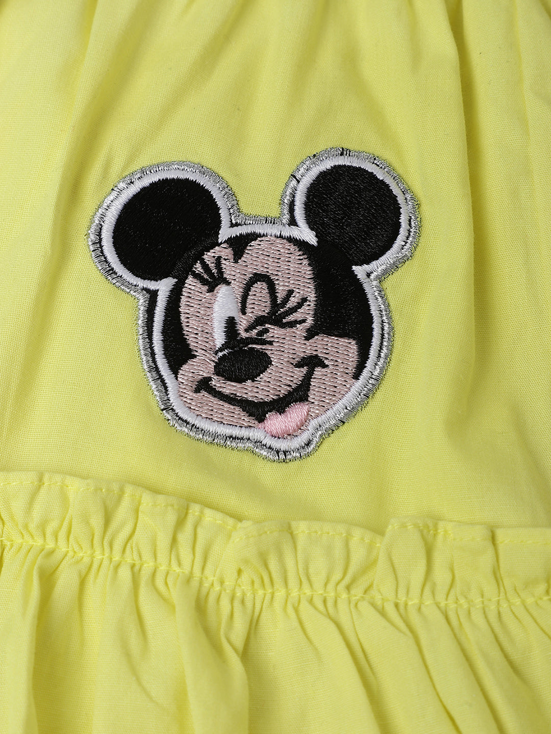 Blue Giraffe Girls Lime Solid Regular Fit Skirt