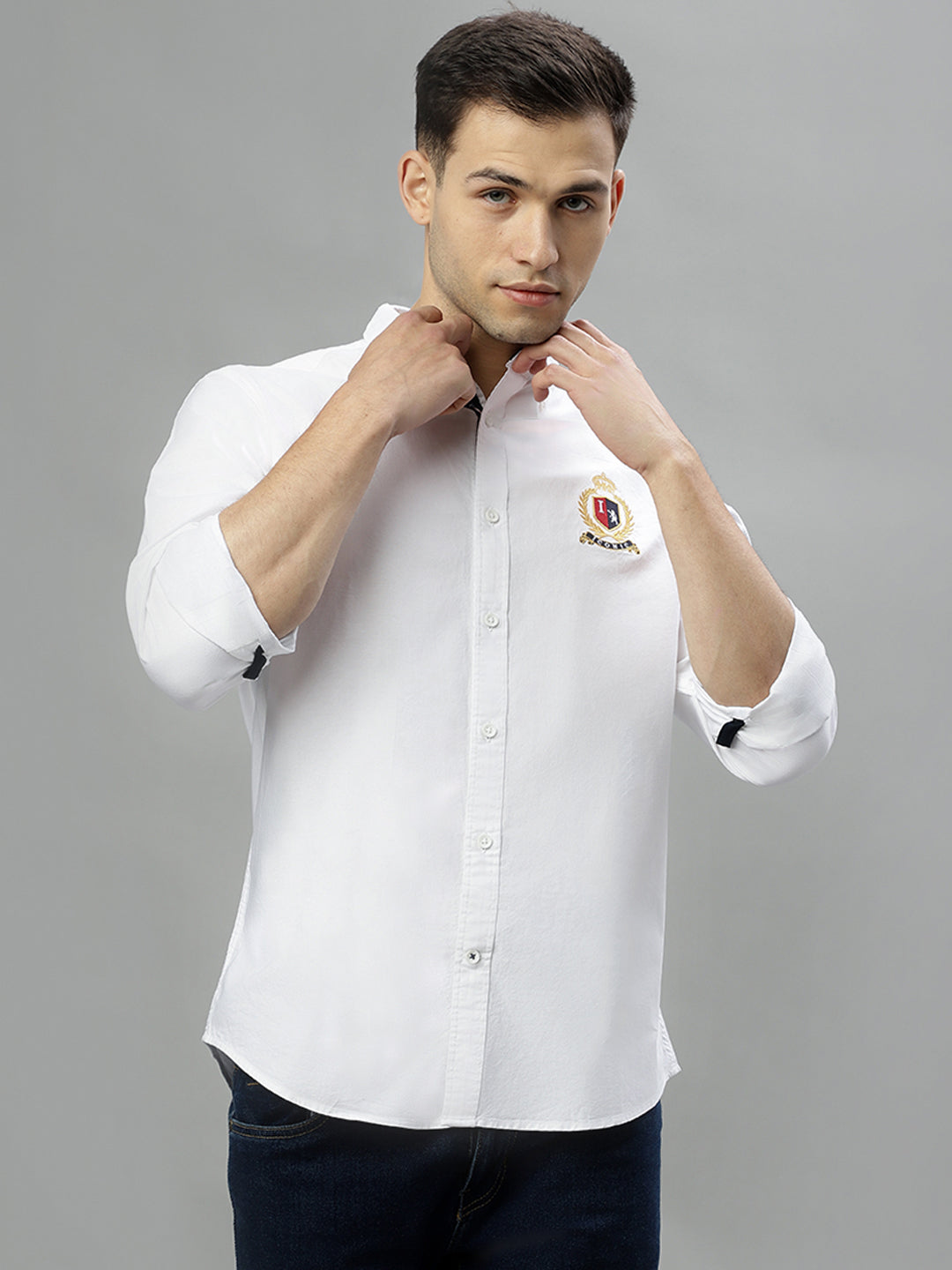Iconic White Regular Fit Shirt