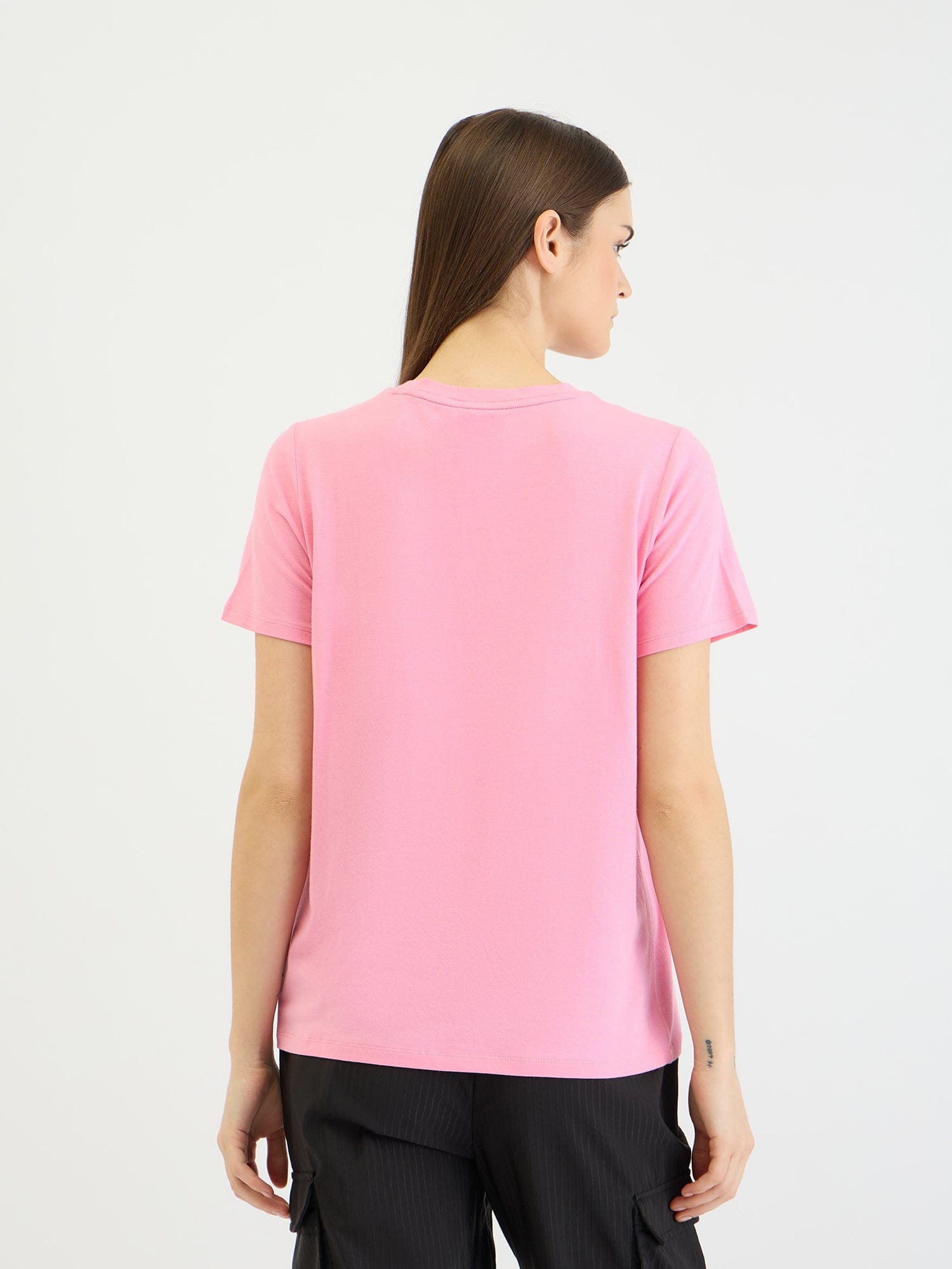 DKNY Women Pink Tshirt