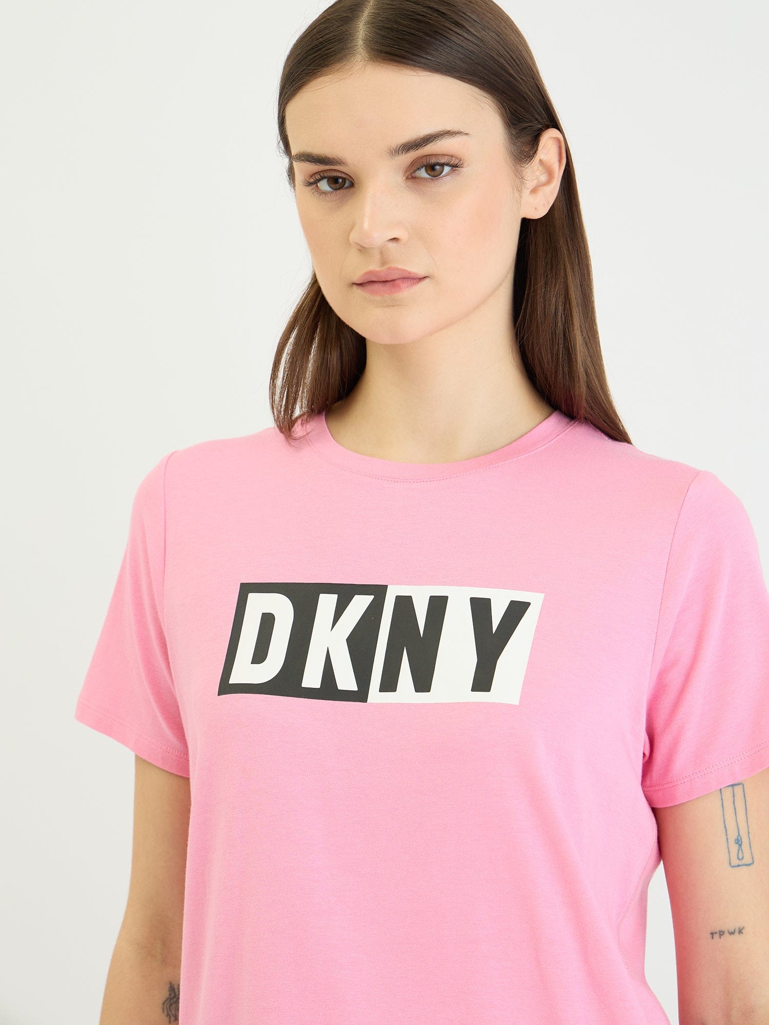 DKNY Women Pink Tshirt