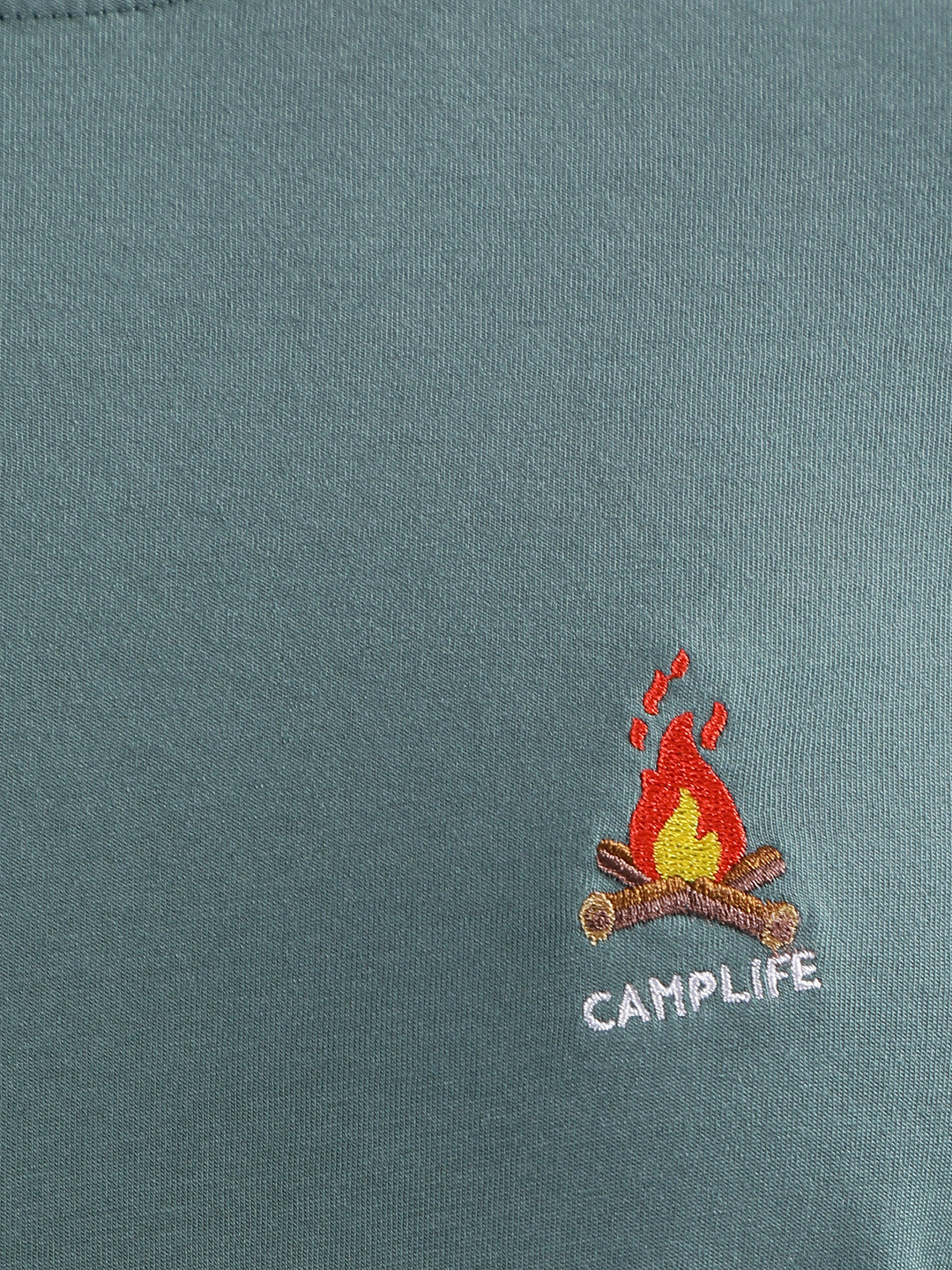 Lindbergh Green Relaxed Fit T-Shirt