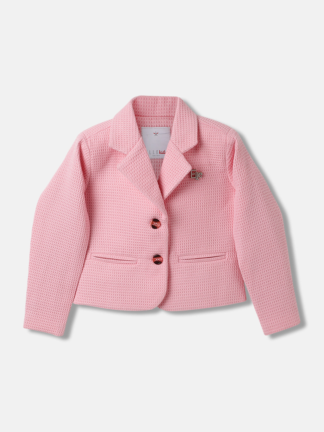 KAFFE Women's Classic Blazer With Long Sleeves Jersey Single Breasted Femme