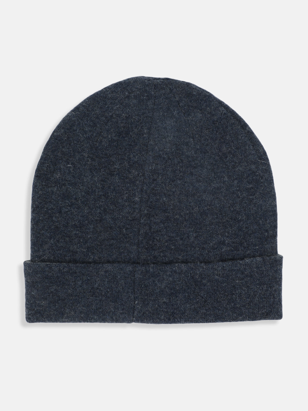 Iconic Women Navy Blue Solid Cap