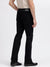 Iconic Men Black Solid Mid-Rise Tapered Fit Jeans