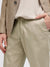 Bruun & Stengade Men Beige Solid Regular Fit Trouser