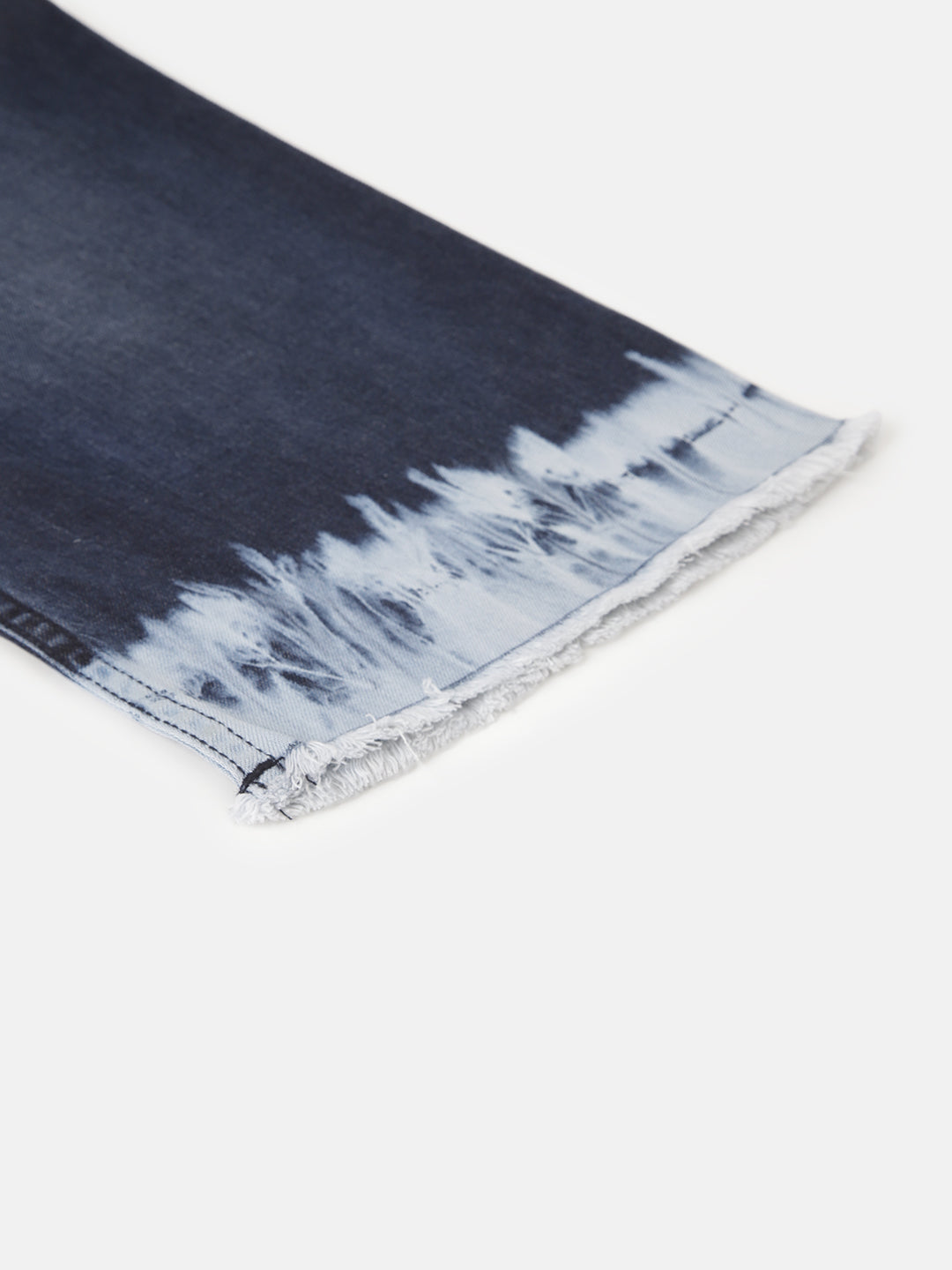 Blue Giraffe Girls Blue Solid Flared Mid-Rise Jeans