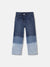 Elle Kids Girls Blue Solid Straight Fit Mid-Rise Jeans