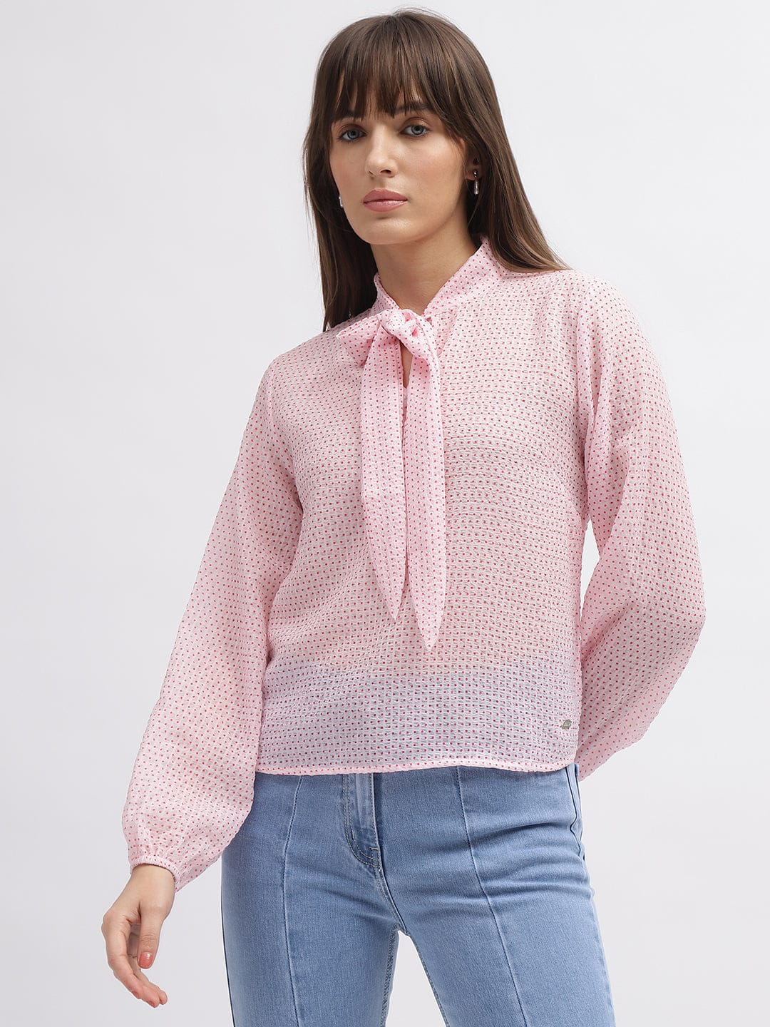 Elle Women Pink Top