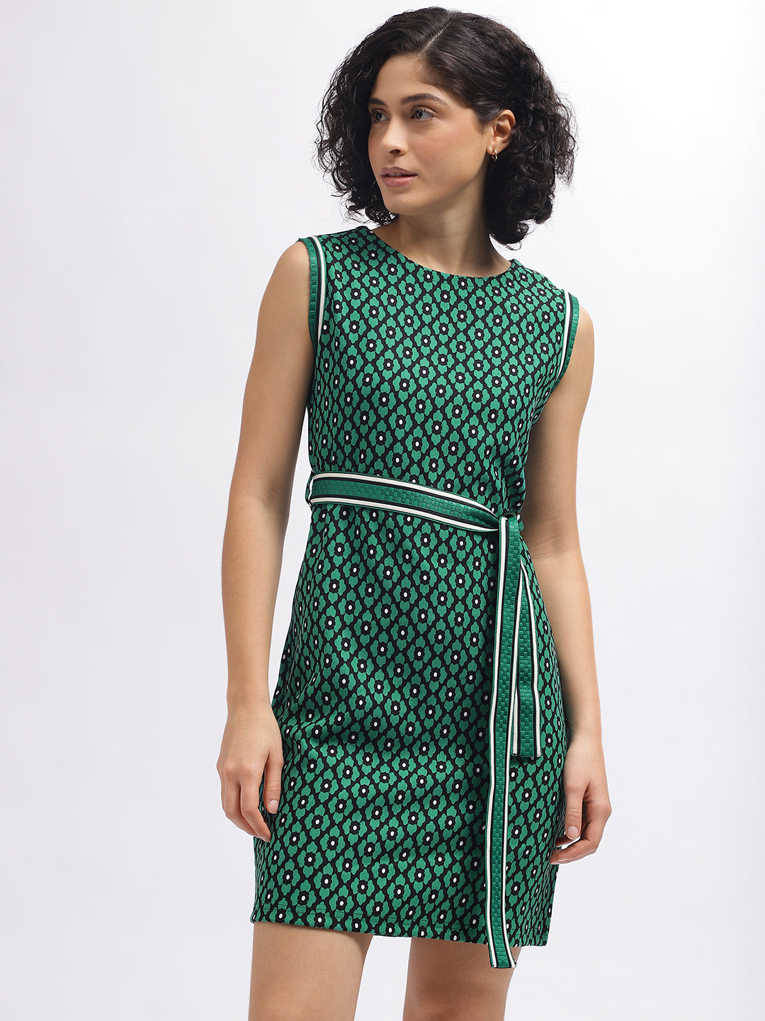 green emerald velvet dress Green Silk Knee Length Dress | Indian Festive