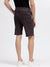 Iconic Men Charcoal Solid Regular Fit Shorts